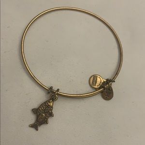Fish charm Alex and ani bracelet